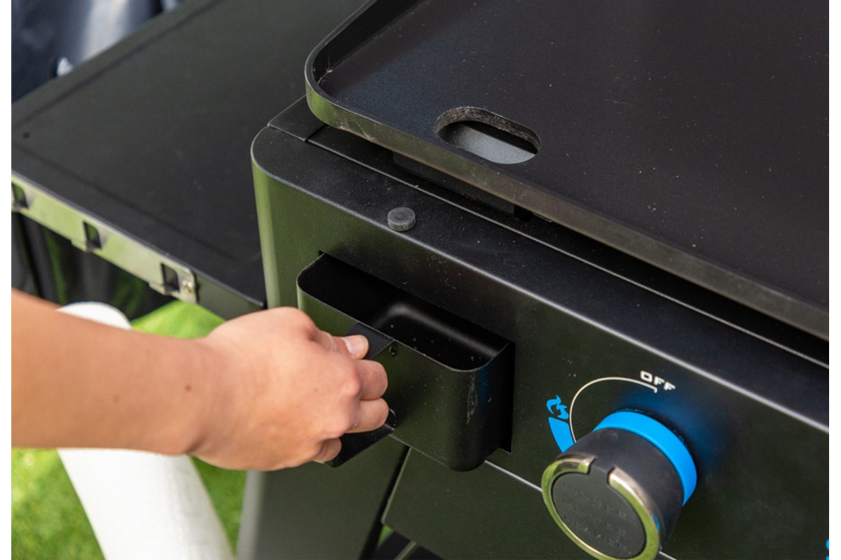 Портативний газовий гриль-планча Pit Boss Ultimate, на 4 пальники, зйомний, зі столом, 10813