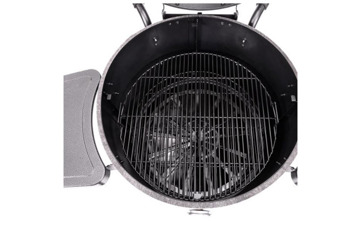 Вугільний смокер Pit Boss Champion, бочкова форма, коптильня-гриль, 10806