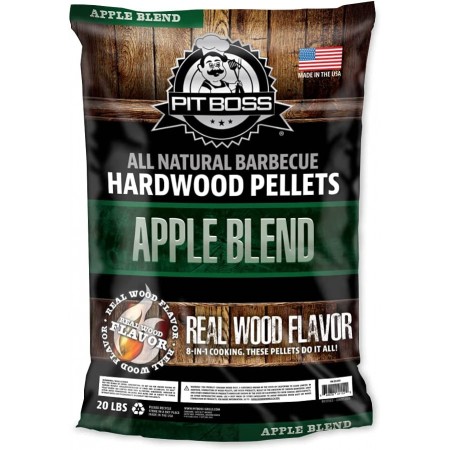 Пеллеты для гриля Pit Boss, яблочный микс, из лиственных пород деревьев, 9кг., 55233