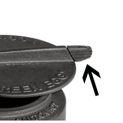 Накладка резиновая на регулятор тяги Big Green Egg 117779