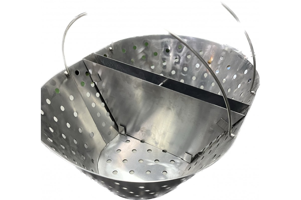Корзинка для вугілля з розділювачем для гриля Primo Oval L 011305