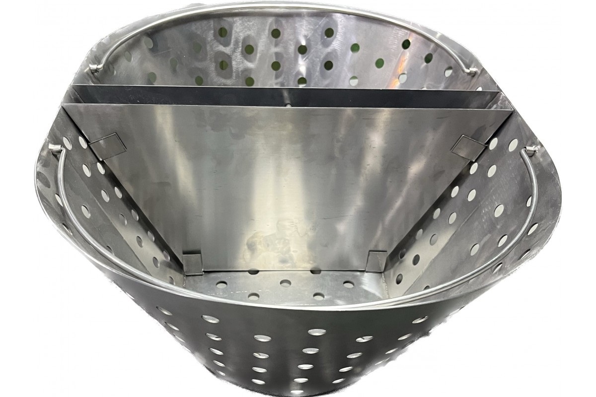 Корзинка для вугілля з розділювачем для гриля Primo Oval L 011305
