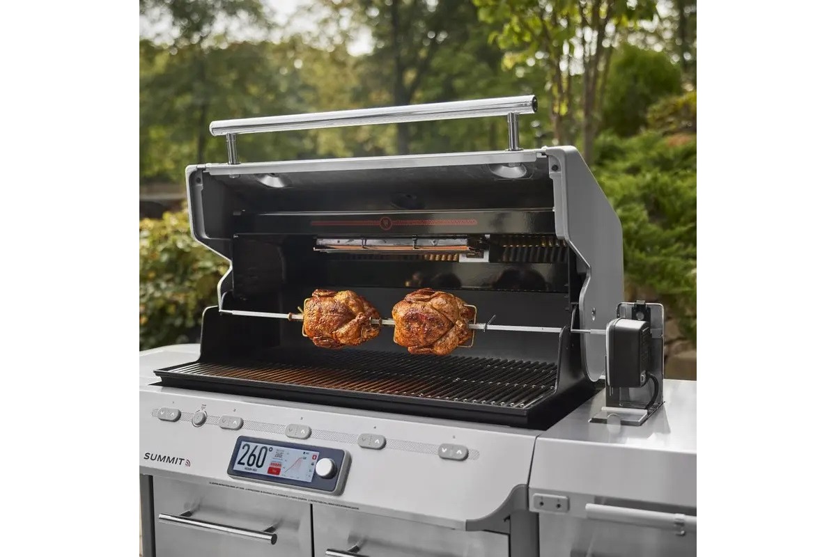 Газовий гриль Weber Summit FS38X S Smart нержавіюча сталь 1500069