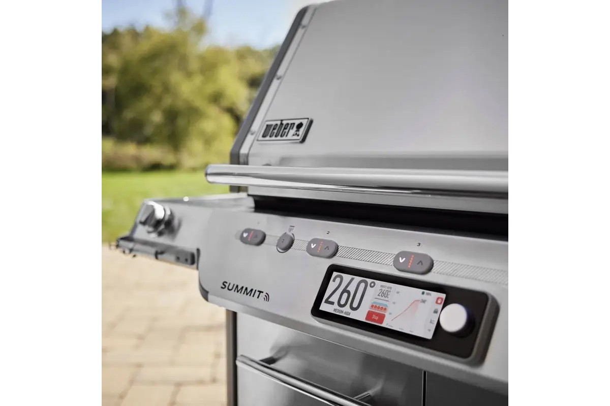 Газовий гриль Weber Summit FS38X S Smart нержавіюча сталь 1500069