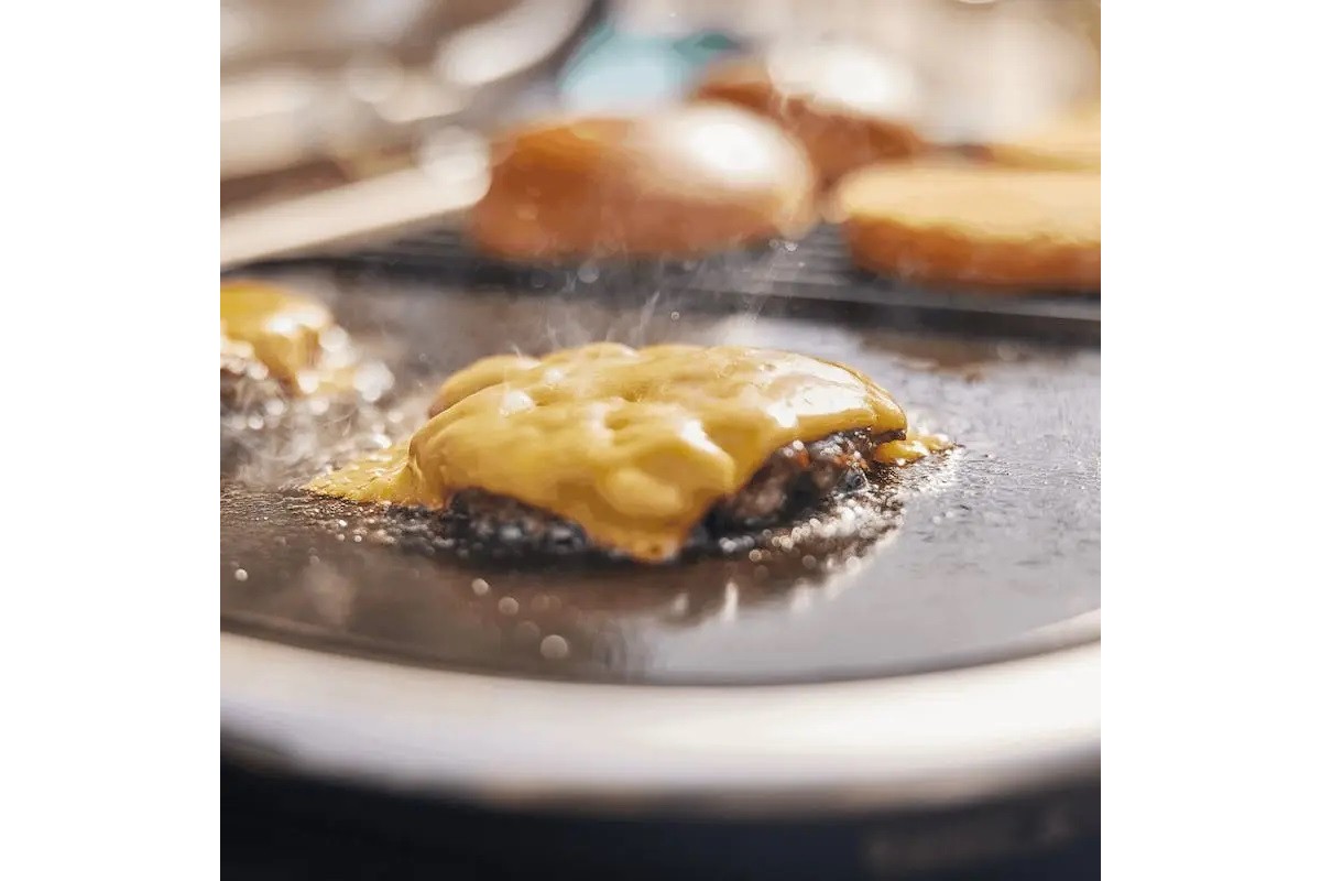 Плита, планча чавунна для елекричного гриля Lumen MD Weber 6612