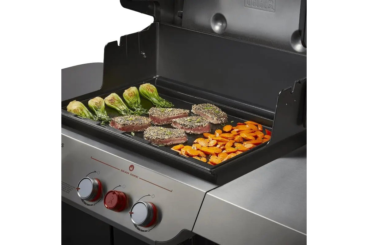 Полноразмерная чугунная планча с фарфоровой эмалью для Genesis серии 300 Weber 6791