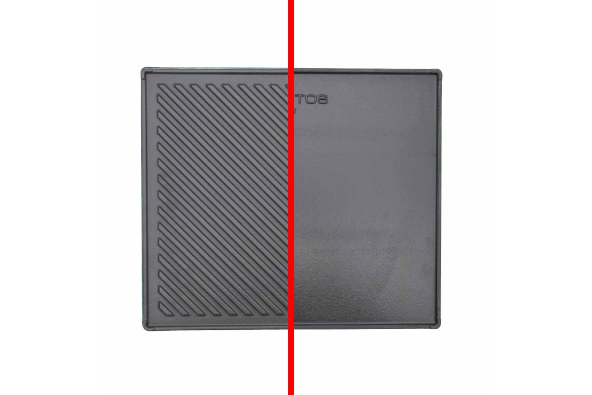 Плита-планча чугунная SANTOS для грилей S-серии, 43 x 37,5 см 230636