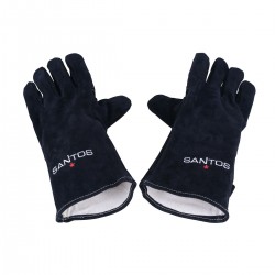 Термостойкие кожаные перчатки для гриля SANTOS, 2 шт 900181