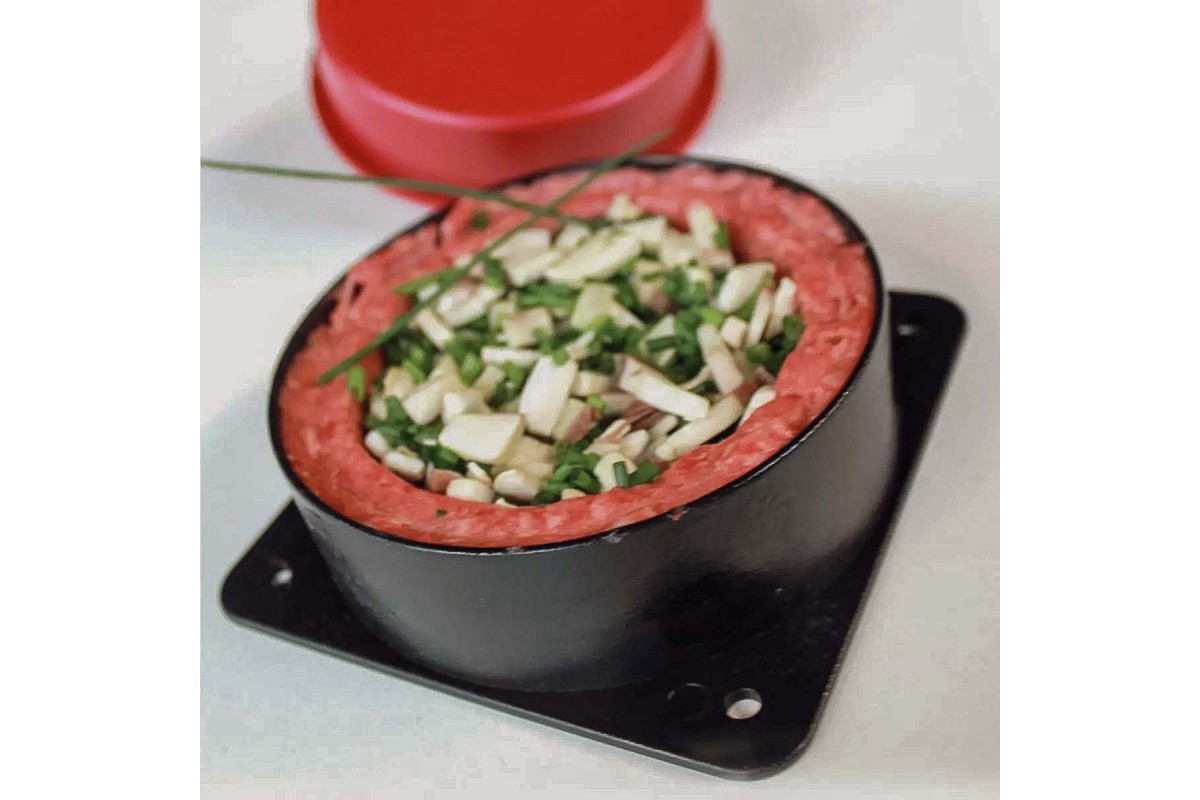 Пресс для бургеров + фаршировка SANTOS 896675