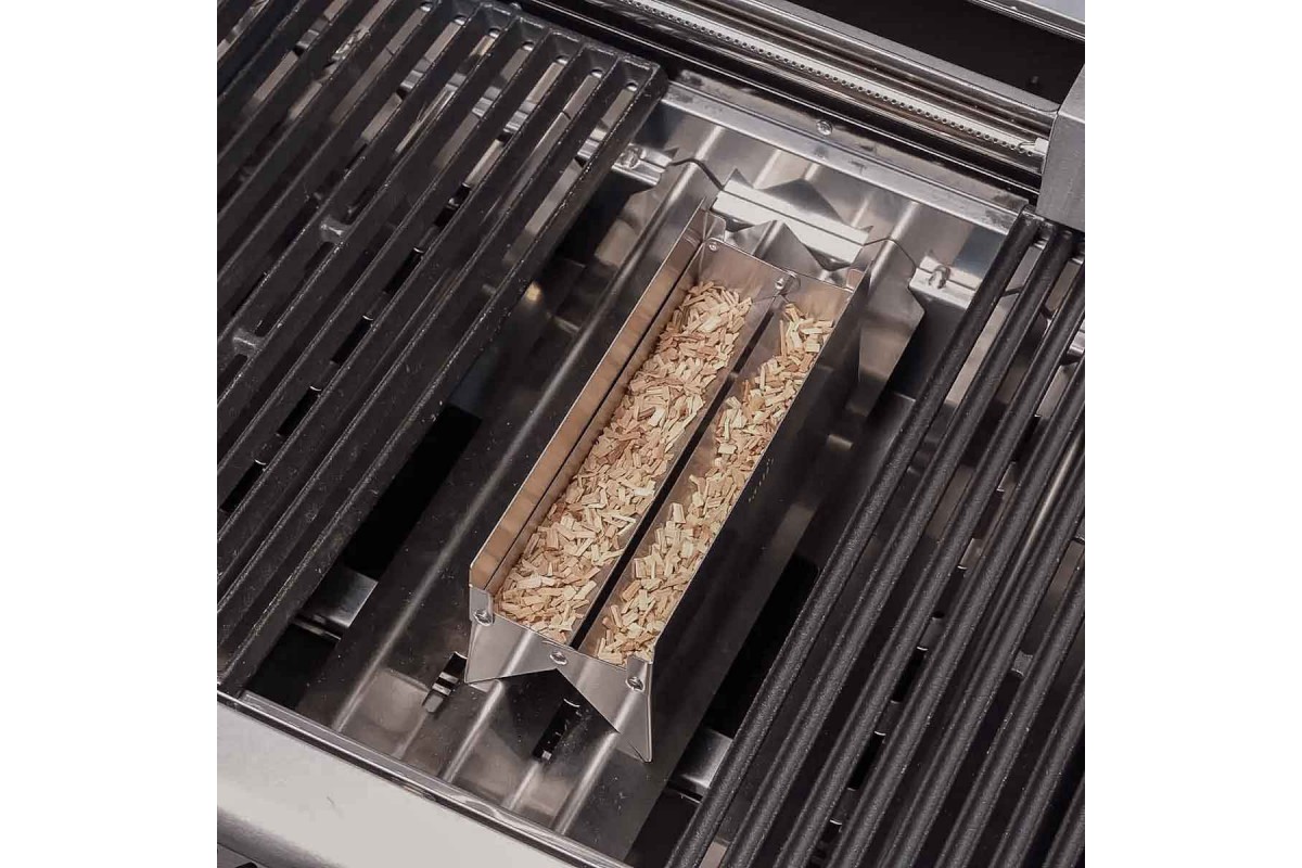 Коробочка для копчения SANTOS для газовых грилей, 25 х 8,6 х 6,5 см 900525