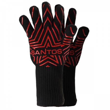 Термостойкие перчатки для гриля SANTOS до 500 °C, размер XL, 2 шт 899065