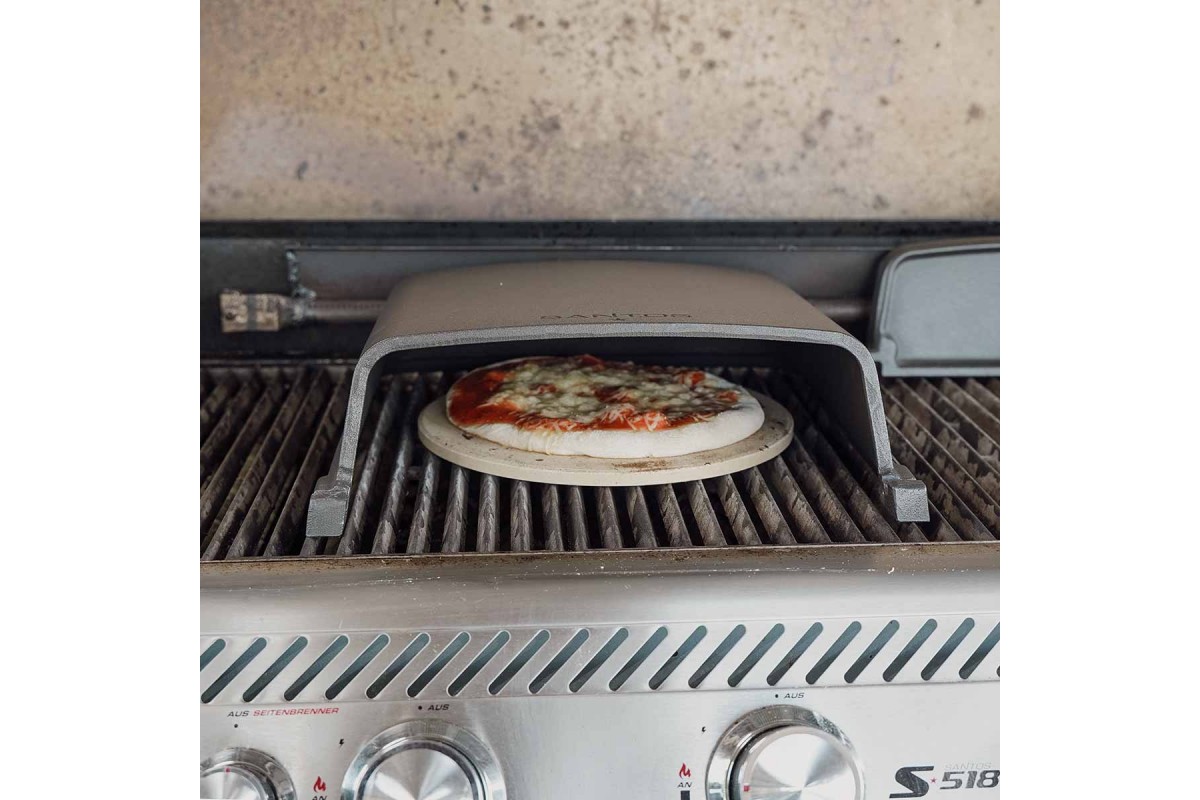 Чугунная печь для пиццы в гриле SANTOS, 32,1 х 36 х 11 см 236096
