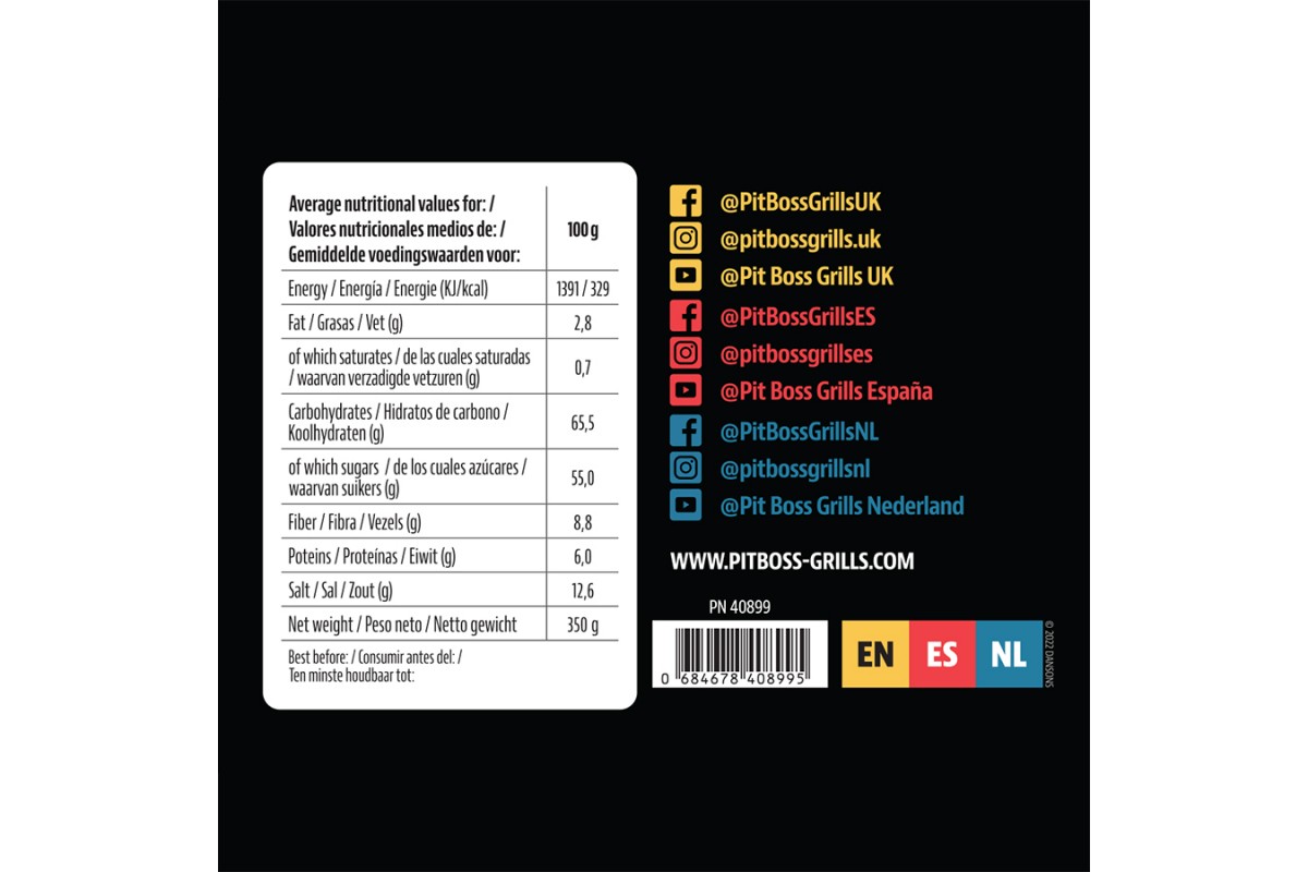 Смесь специй Pit Boss Kansas City BBQ Rub для говядины 350 гр 40899