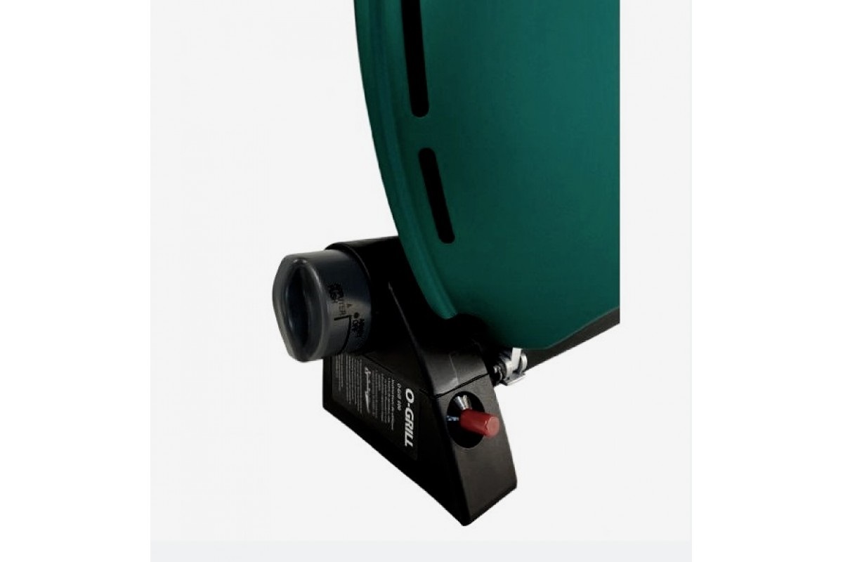 КОМПЛЕКТ Портативный переносной газовый гриль O-GRILL 600T, зеленый + шланг в подарок!