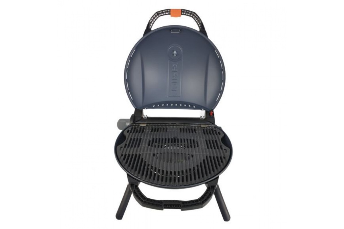 КОМПЛЕКТ Портативний переносний газовий гриль O-GRILL 900, чорний + шланг в подарунок!