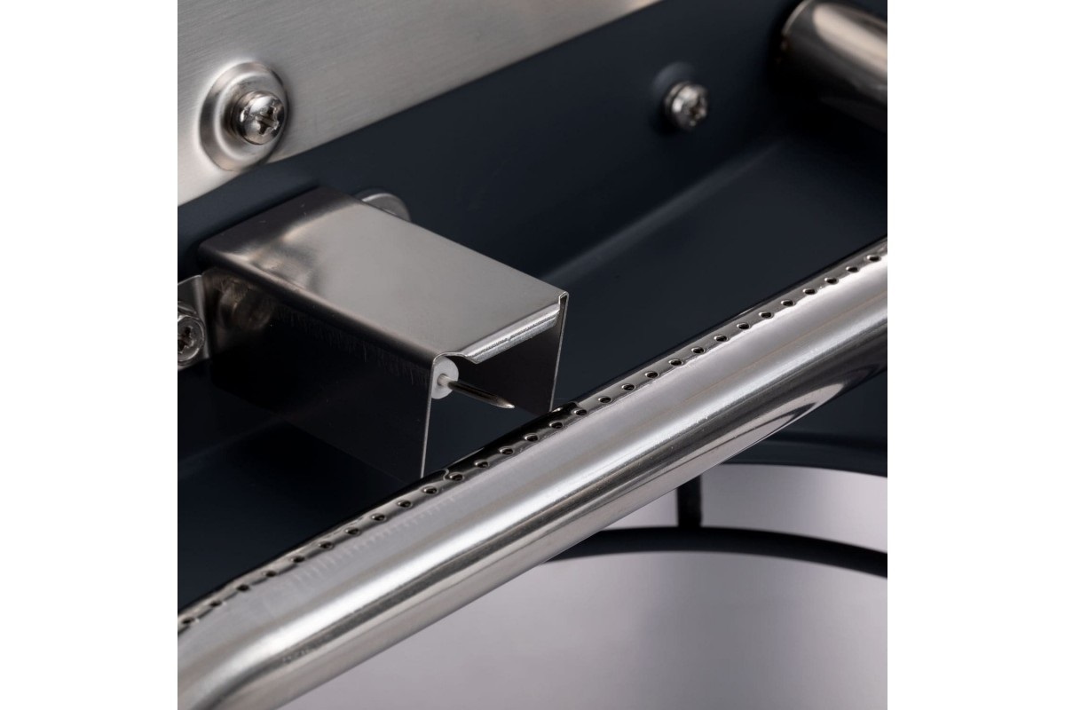 КОМПЛЕКТ Портативный переносной газовый гриль O-GRILL 900, синий + шланг в подарок!