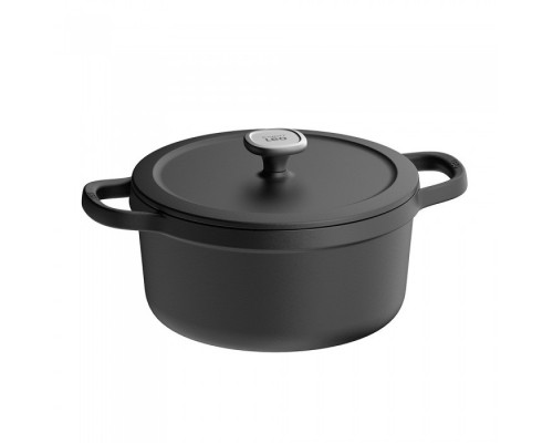 Кастрюля BergHoff Leo Graphite, чугун, диам. 24 см, 5,7 л 3950466