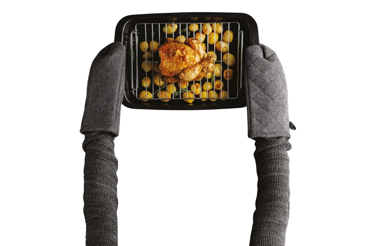 Противень с антипригарным покрытием и решеткой BergHoff Leo Graphite 42 х 28 см 3950540