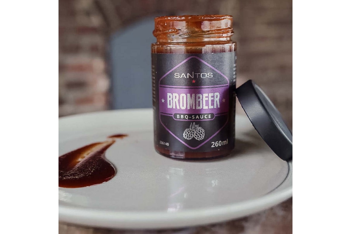 Барбекю соус SANTOS Brombeer (Ежевика), 260мл 236140