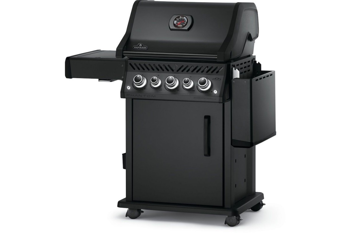 Газовый гриль Napoleon Phantom Rogue SE 425, c задней и боковой Sizzle Zone конфорками, черный мат RSE425RSIBPK-1-PHM