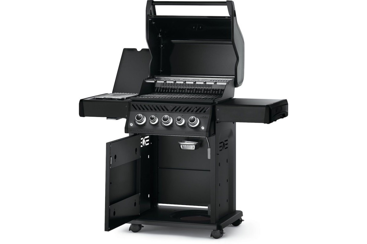 Газовый гриль Napoleon Phantom Rogue SE 425, c задней и боковой Sizzle Zone конфорками, черный мат RSE425RSIBPK-1-PHM