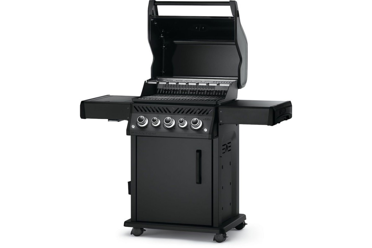 Газовый гриль Napoleon Phantom Rogue SE 425, c задней и боковой Sizzle Zone конфорками, черный мат RSE425RSIBPK-1-PHM