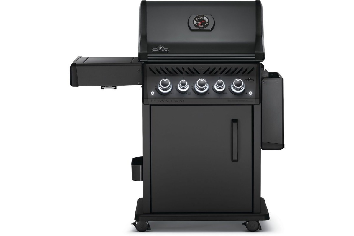 Газовый гриль Napoleon Phantom Rogue SE 425, c задней и боковой Sizzle Zone конфорками, черный мат RSE425RSIBPK-1-PHM