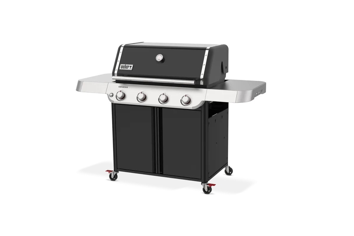 Газовый гриль Weber Genesis E-415 черный 1500612