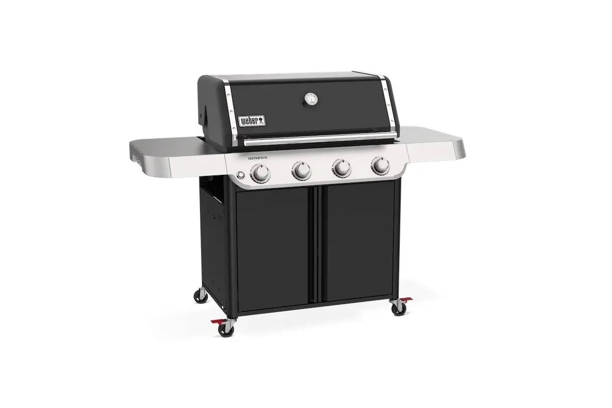 Газовый гриль Weber Genesis E-415 черный 1500612