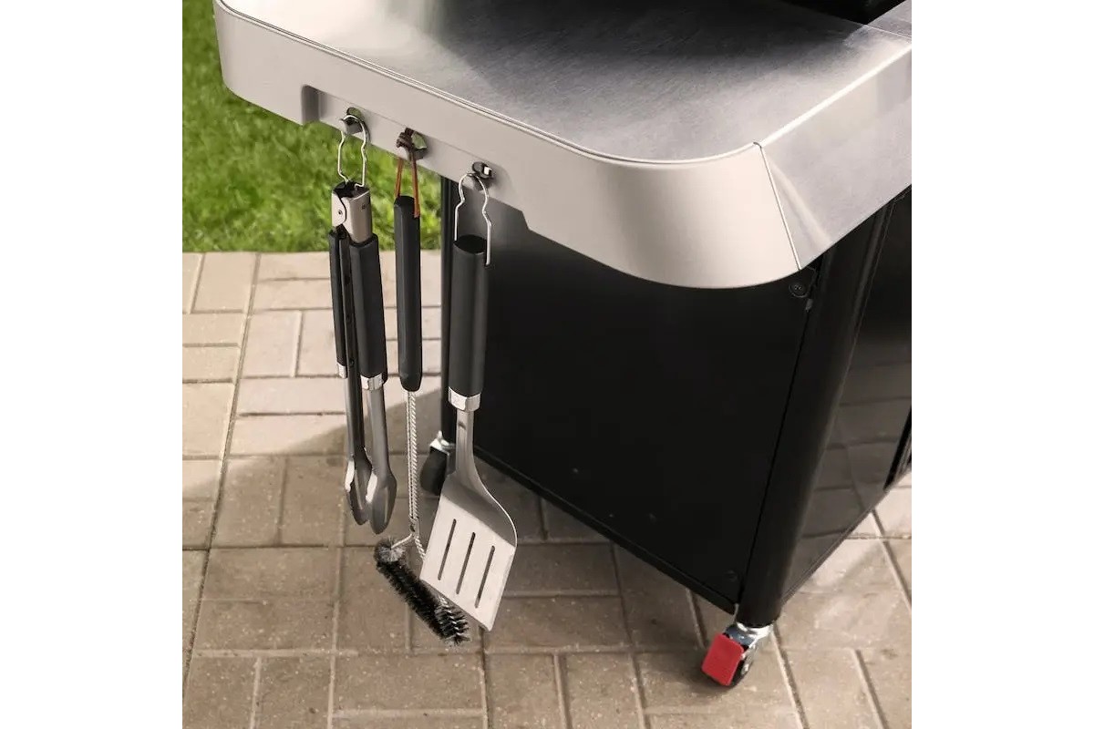 Газовый гриль Weber Genesis E-415 черный 1500612