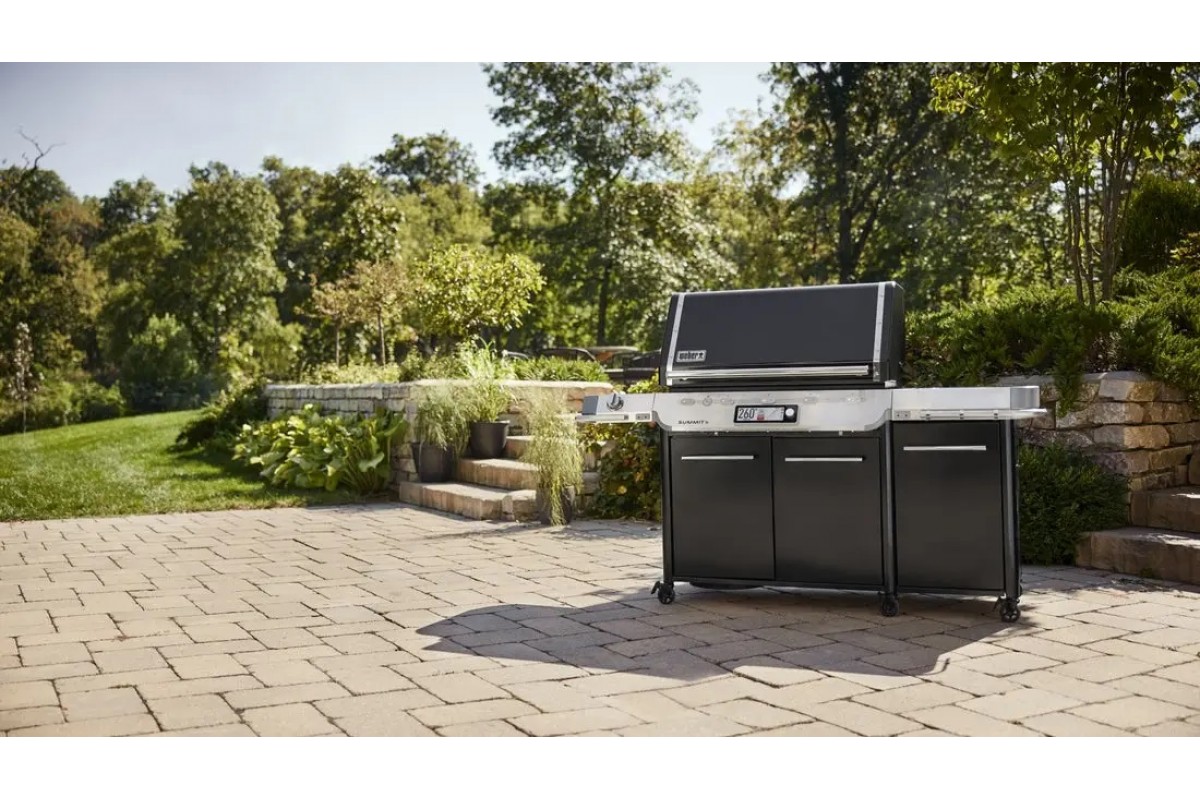 Газовий гриль Weber Summit FS38X E Smart чорний 1500068