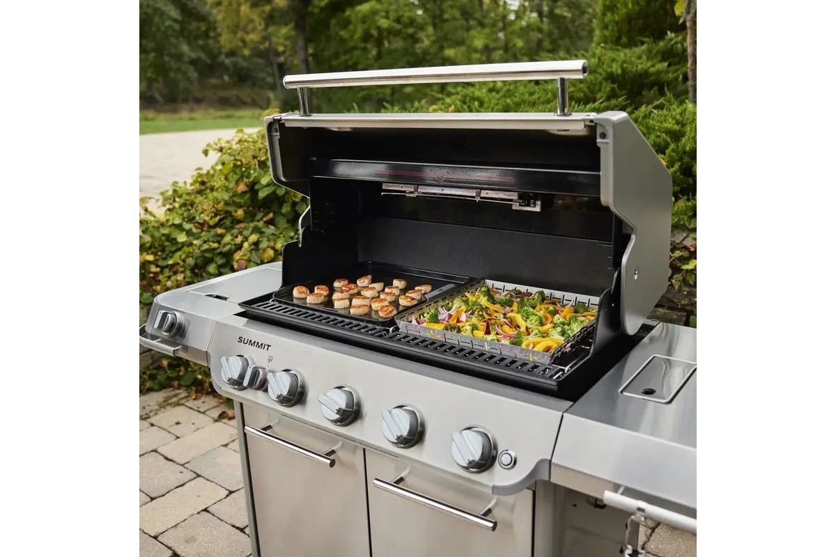 Газовий гриль Weber Summit FS38 S нержавіюча сталь 1500058