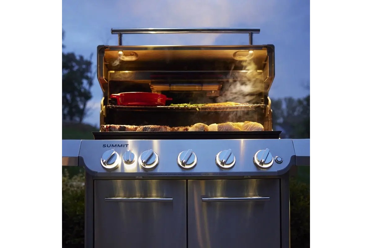 Газовий гриль Weber Summit FS38 S нержавіюча сталь 1500058