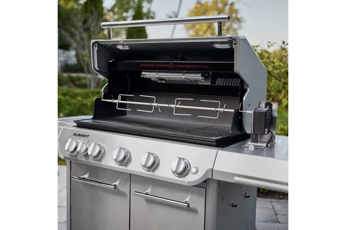 Газовий гриль Weber Summit FS38 S нержавіюча сталь 1500058