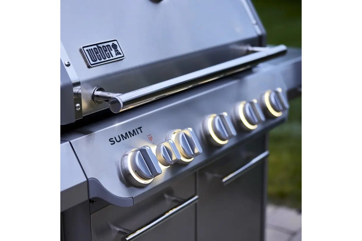 Газовий гриль Weber Summit FS38 S нержавіюча сталь 1500058
