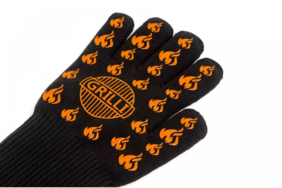 Терморукавичка для гриля BBQ GRILLI Orange 888845