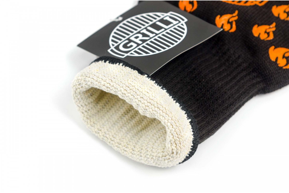 Терморукавичка для гриля BBQ GRILLI Orange 888845