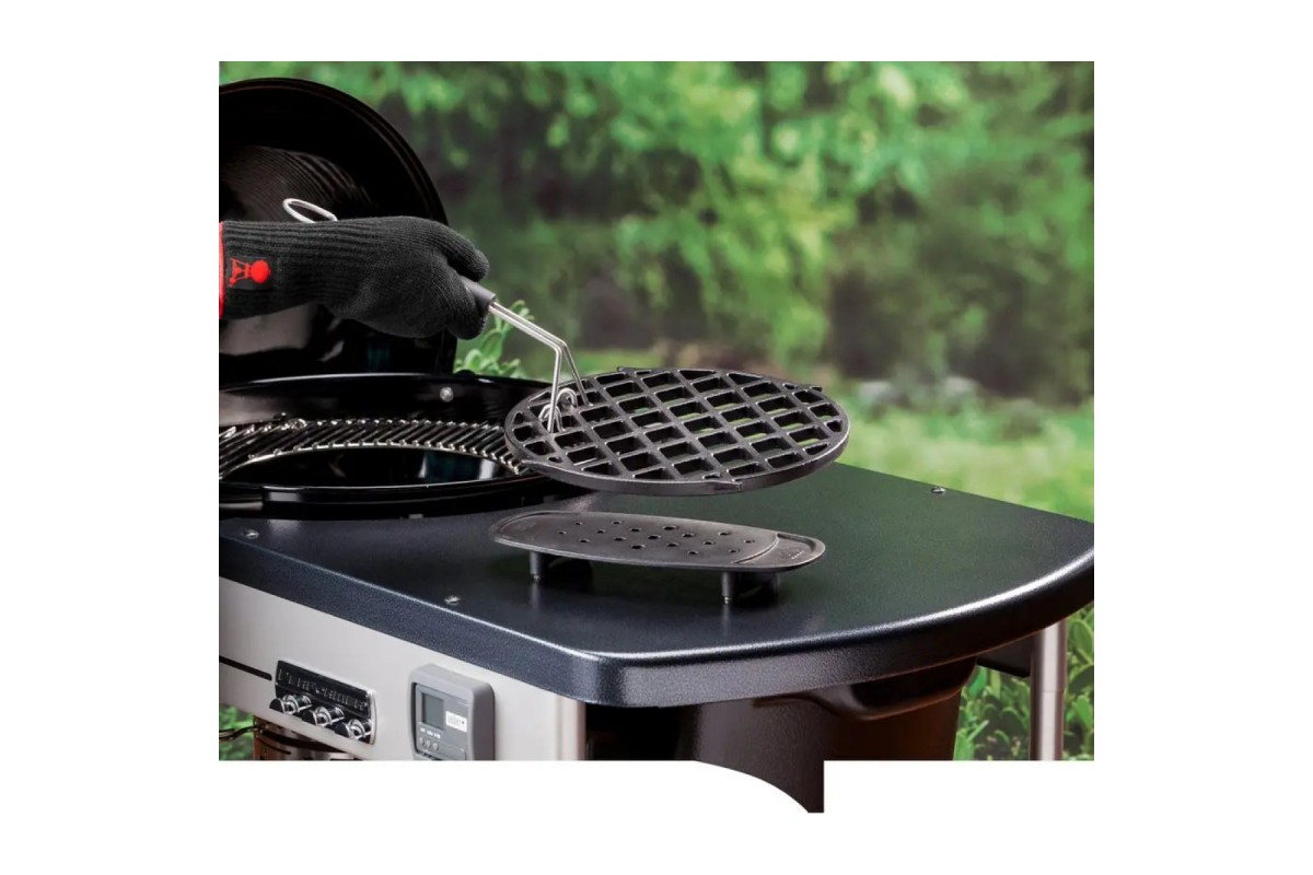 Чугунная подставка под аксессуары GBS и стартер Weber 8845