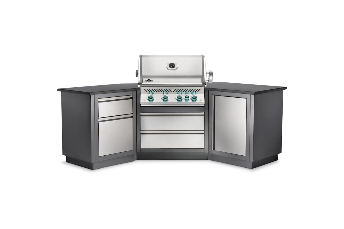 Літня кухня Napoleon Oasis 200 із газовим грилем Prestige PRO-500 OASIS-200-BIPRO-500