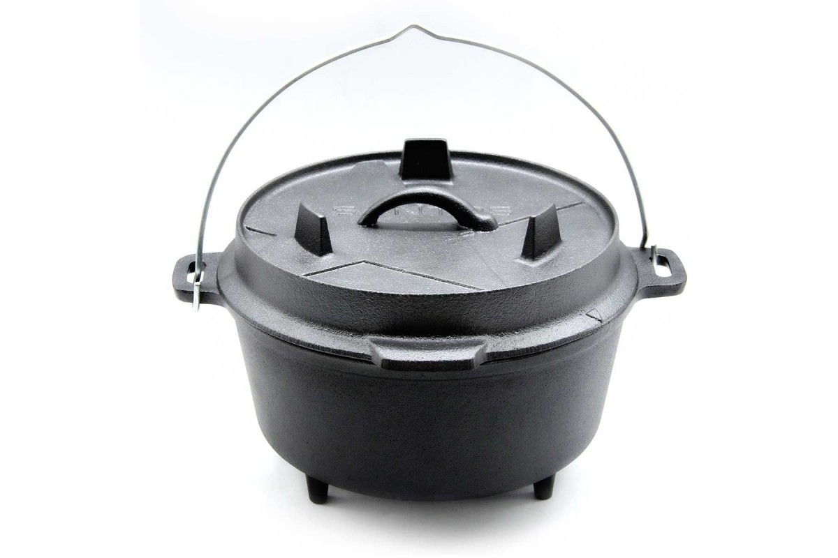 Голландская печь казан жаровня SANTOS, 3,7л с ножками 897061