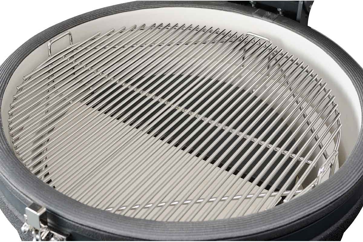Керамический угольный гриль Kamado L 5 в 1 с системой BBQ Block Fire GRILLI 749777