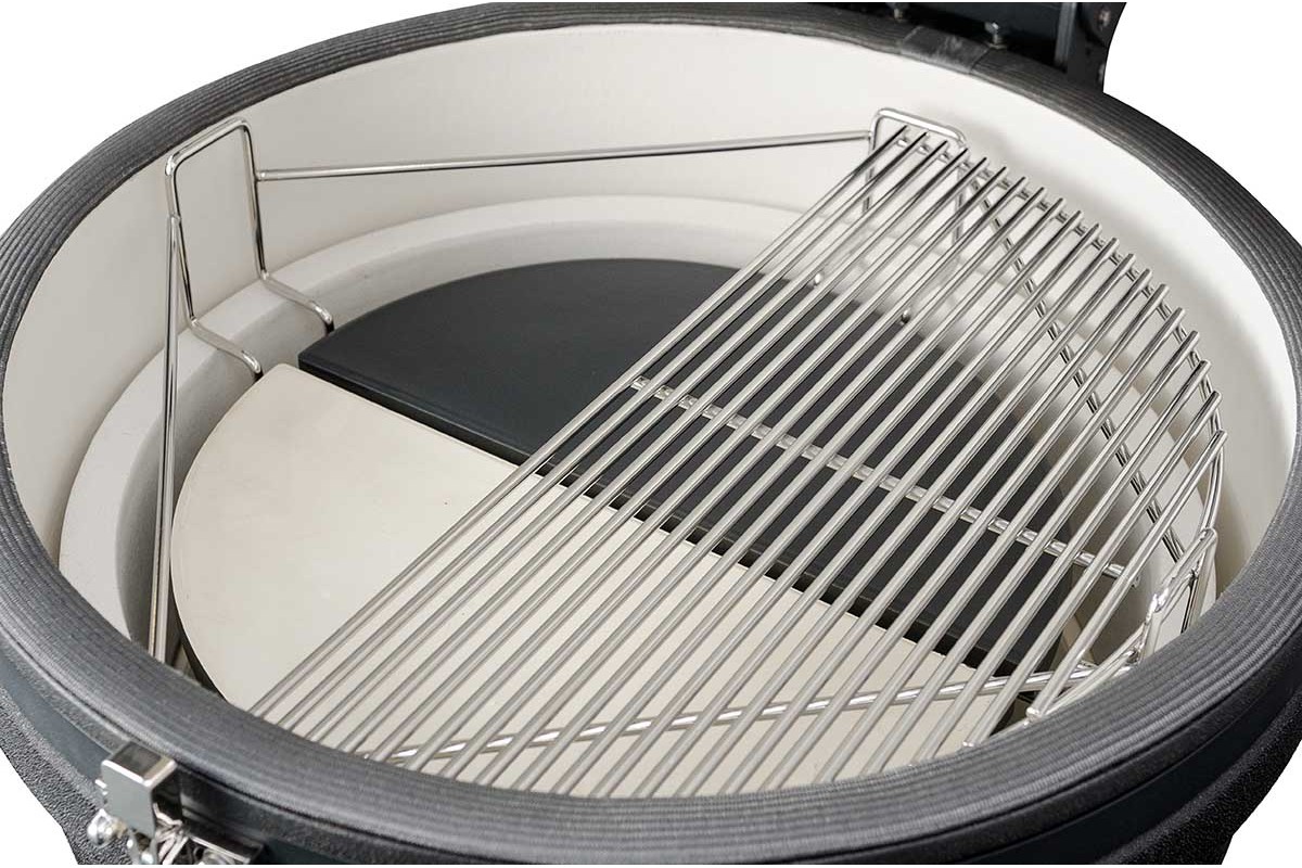 Керамический угольный гриль Kamado XL 5 в 1 с системой BBQ Block Fire GRILLI 759777