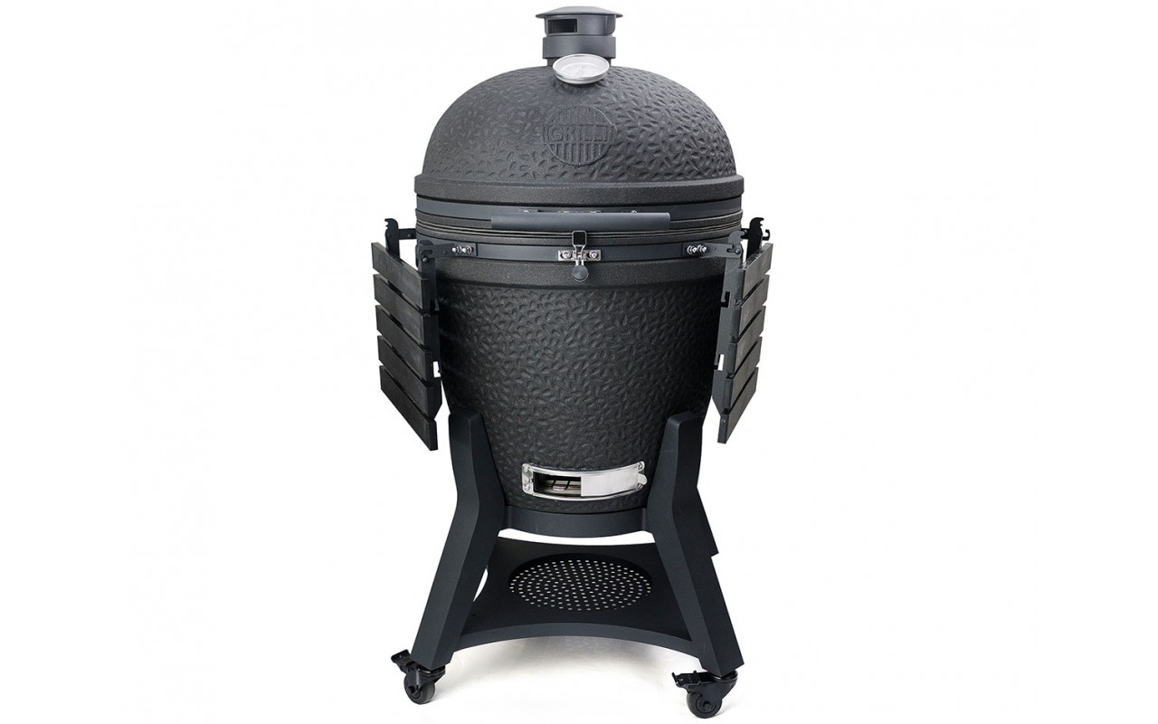 Керамический угольный гриль Kamado XL 5 в 1 с системой BBQ Block Fire GRILLI 759777