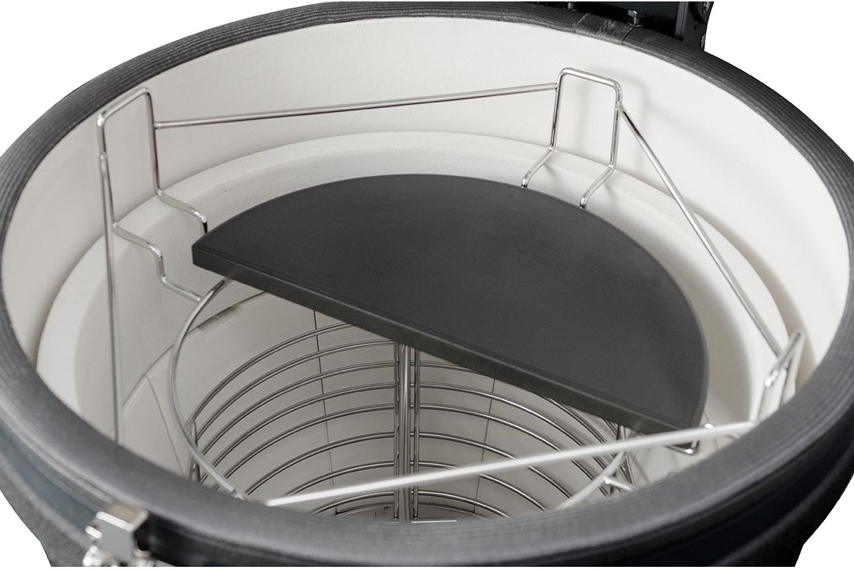 Керамический угольный гриль Kamado XL 5 в 1 с системой BBQ Block Fire GRILLI 759777