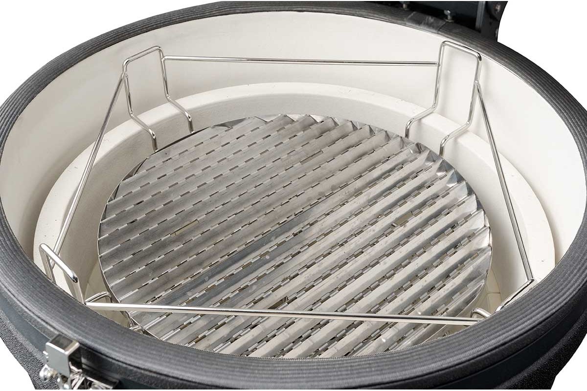 Керамический угольный гриль Kamado XL 5 в 1 с системой BBQ Block Fire GRILLI 759777