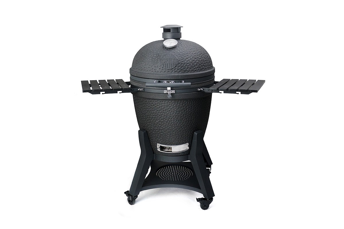 Керамический угольный гриль Kamado XL 5 в 1 с системой BBQ Block Fire GRILLI 759777