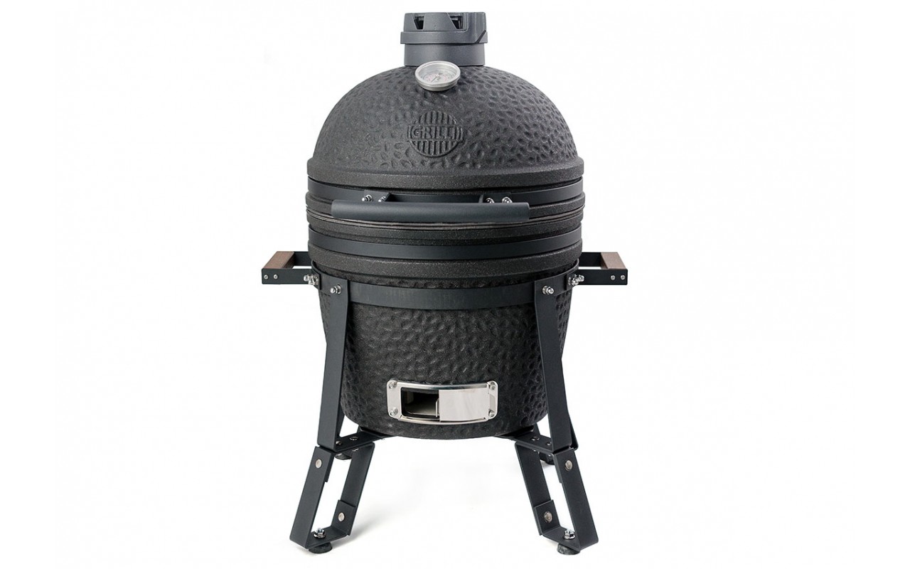 Керамический угольный гриль Kamado S 5 в 1 с системой BBQ Block Fire GRILLI 733777