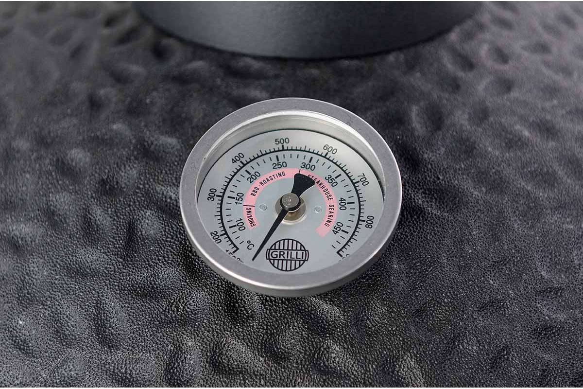 Керамический угольный гриль Kamado S 5 в 1 с системой BBQ Block Fire GRILLI 733777