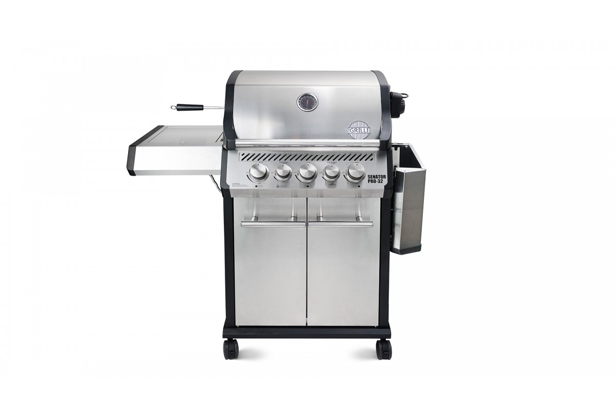 Газовий гриль Senator Pro-32 з системою BBQ Block Fire GRILLI 700377