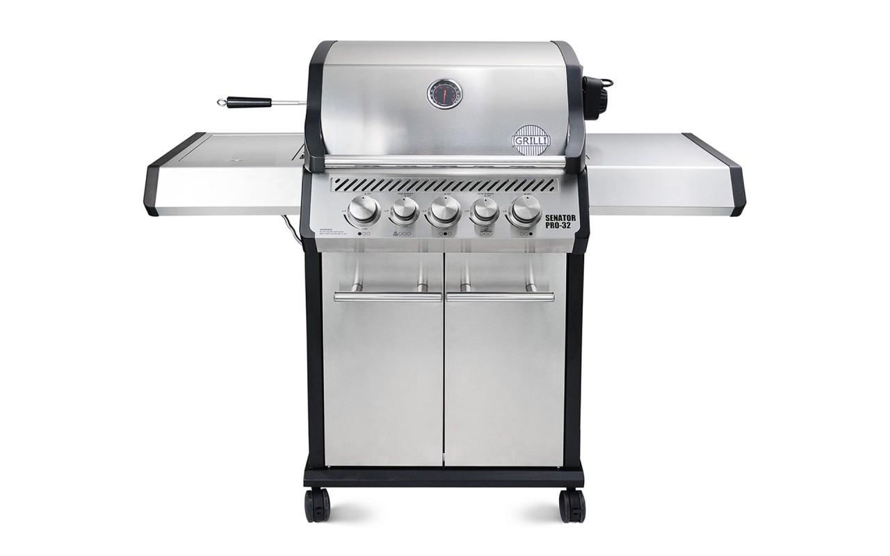 Газовий гриль Senator Pro-32 з системою BBQ Block Fire GRILLI 700377
